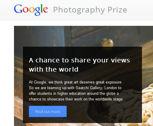 Google photograpgy prize