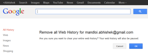 How To Remove Your Web History From Google Servers  - 4
